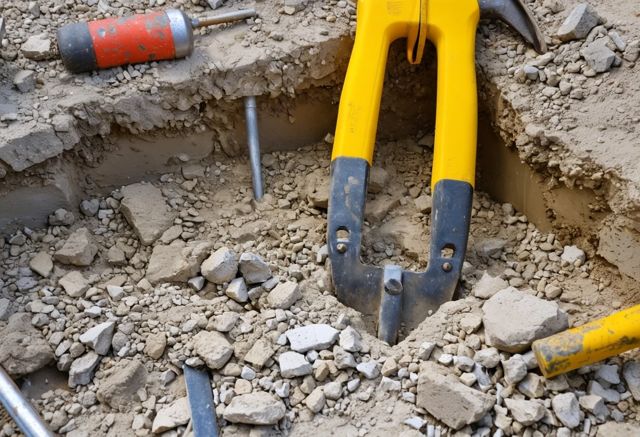 House foundation repair tools