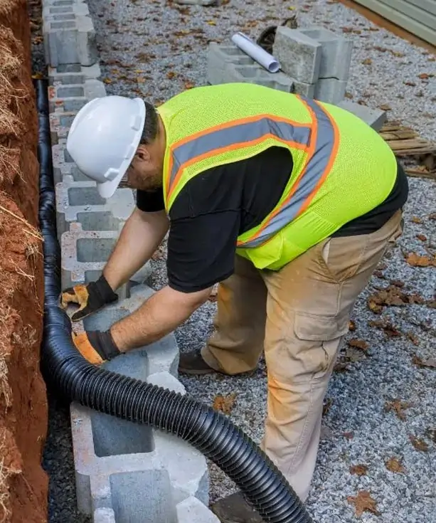 Common Foundation French Drain