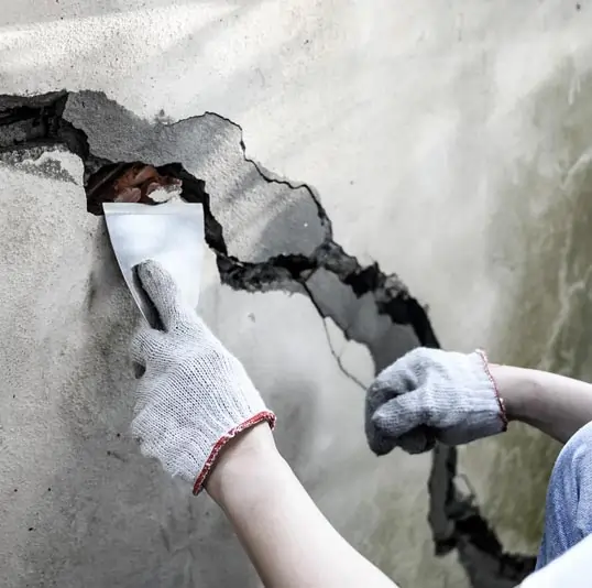 Earthquake Retrofit Crack