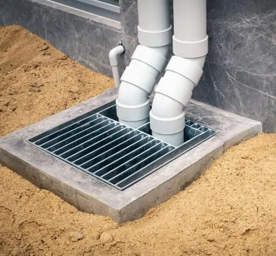 French Drain Repair Process