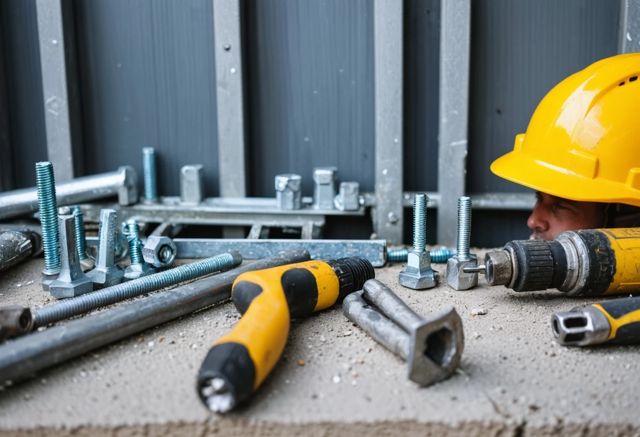 steel-brackets-anchors-and-specialized-bolts-on-a-construction-site-with-tools-like-drills-and-impact-wrenches-all-set-for-seismic-retrofit-work