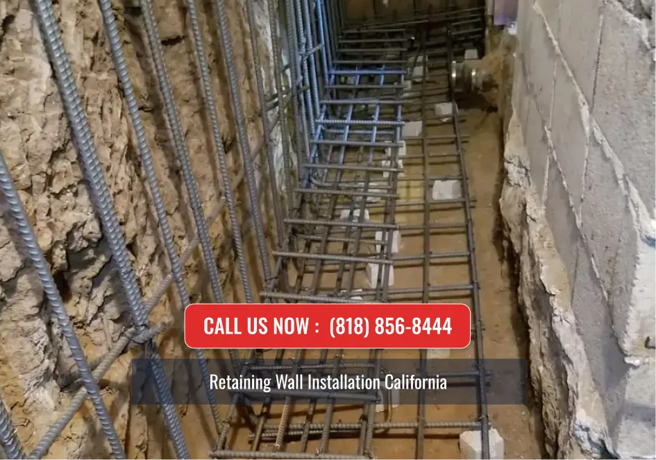Retaining Wall Installation California